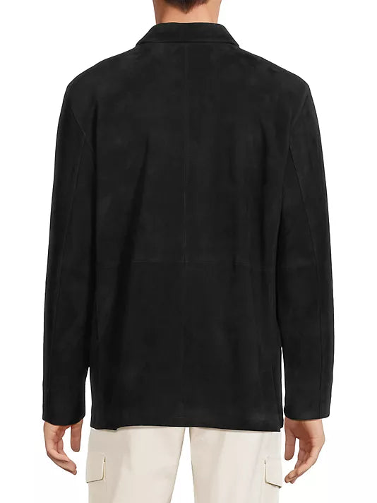 Vince Suede Car Coat