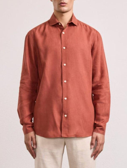 Frescobol Antonio Linen Shirt