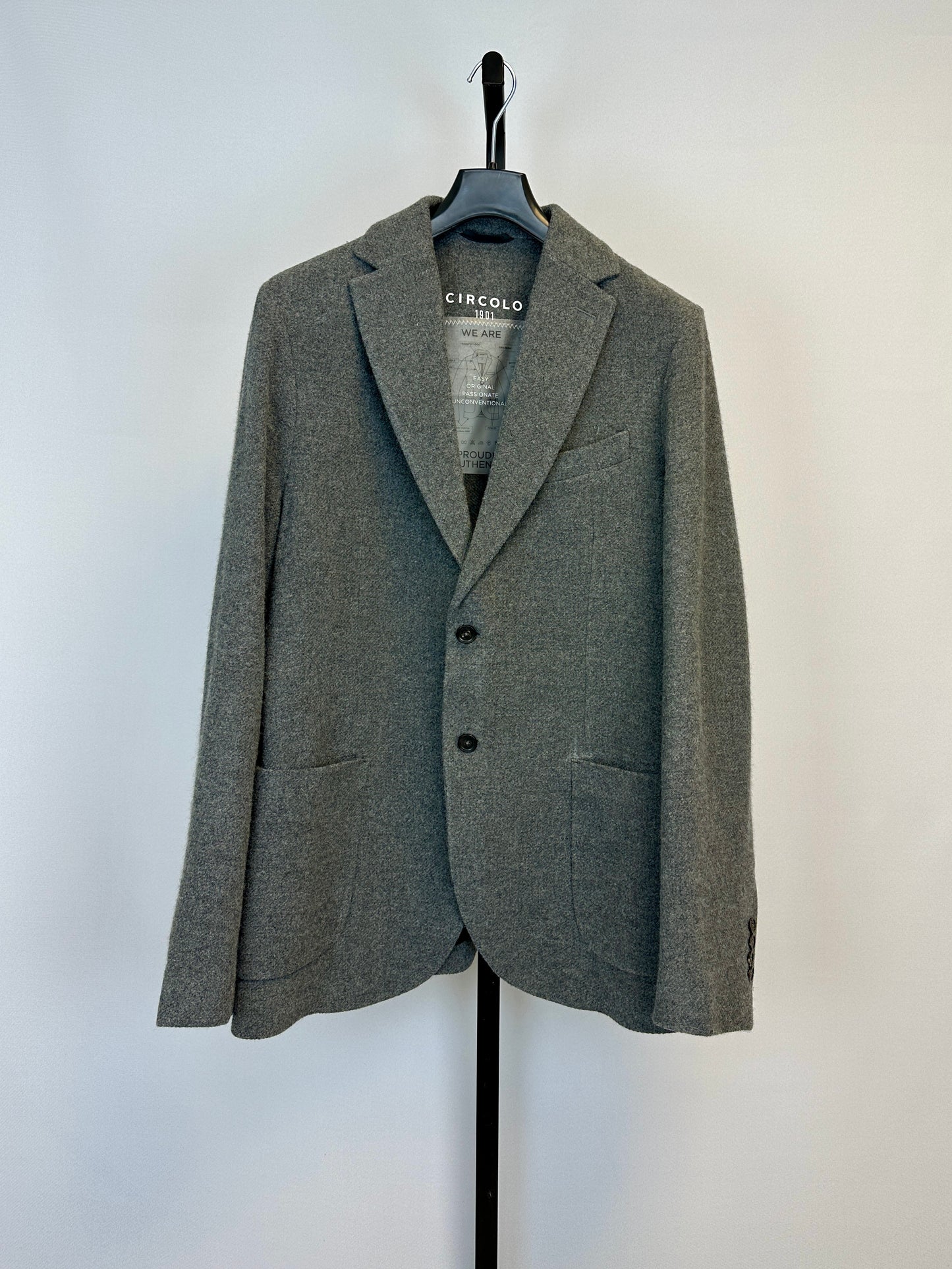 Circolo Wool Cashmere Twill Jacket