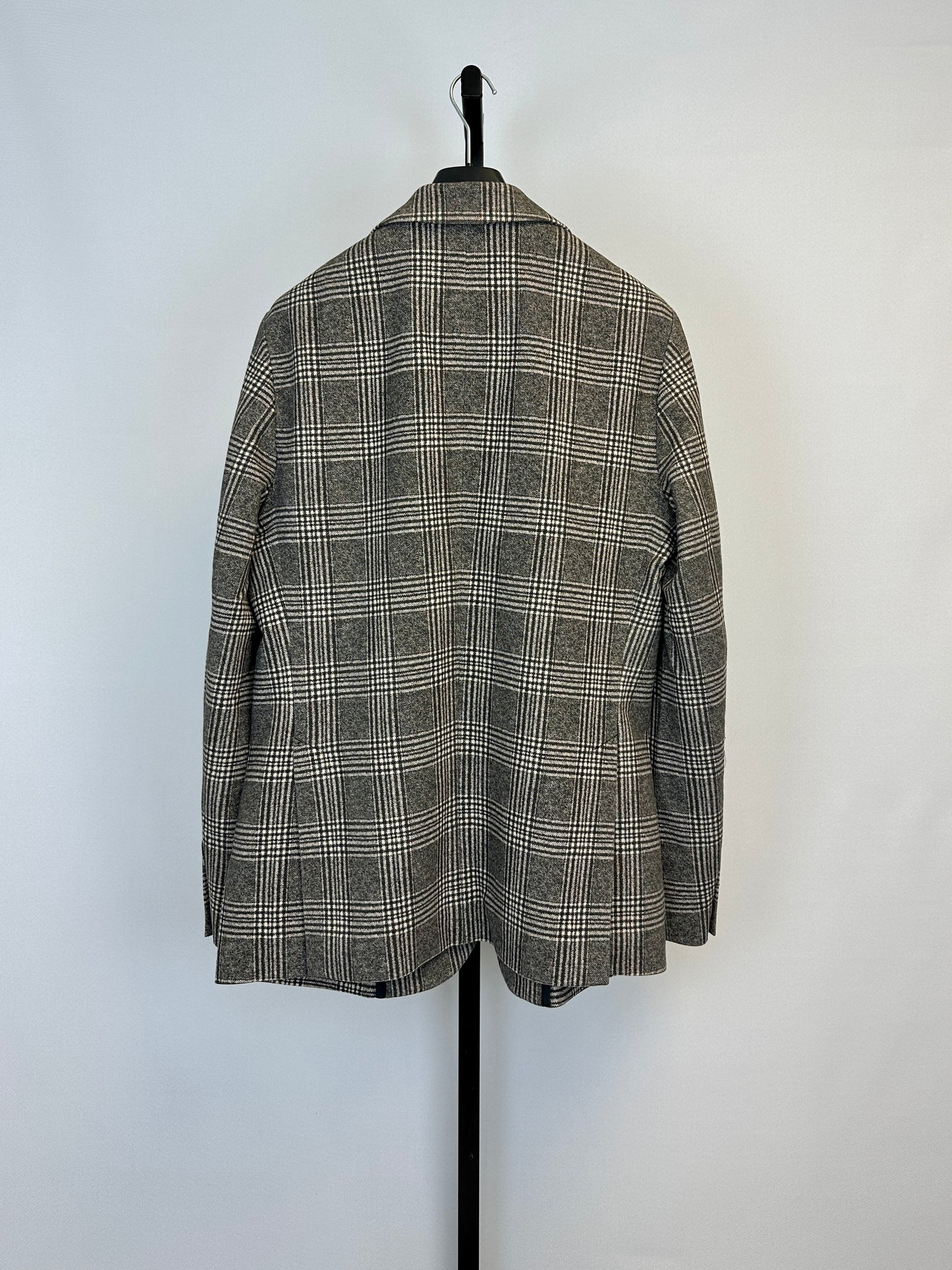 Circolo Glen Plaid Print Jacket