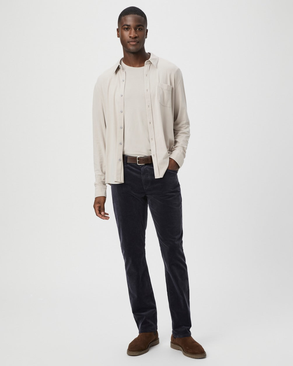 Paige Federal Corduroy Pant