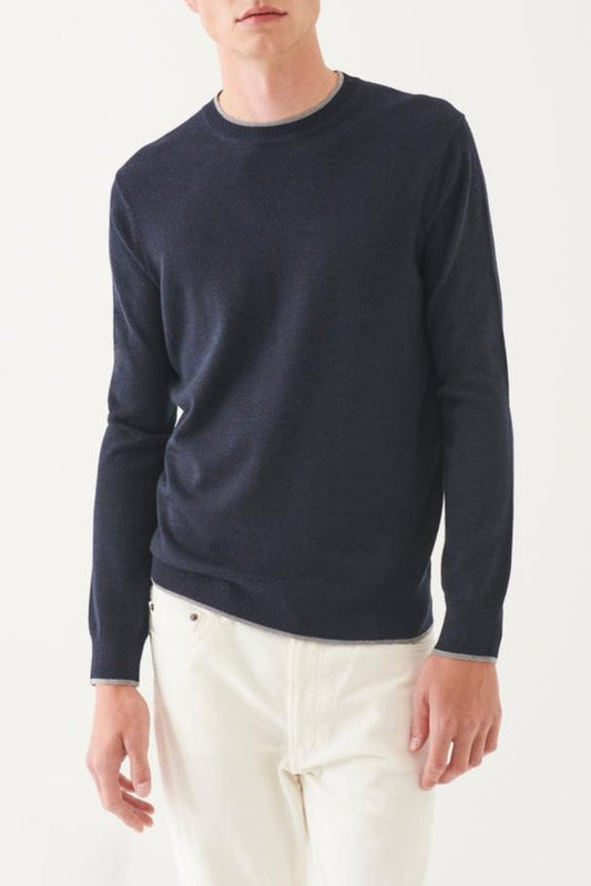 Patrick Assaraf Extra fine Merino L/S Crew