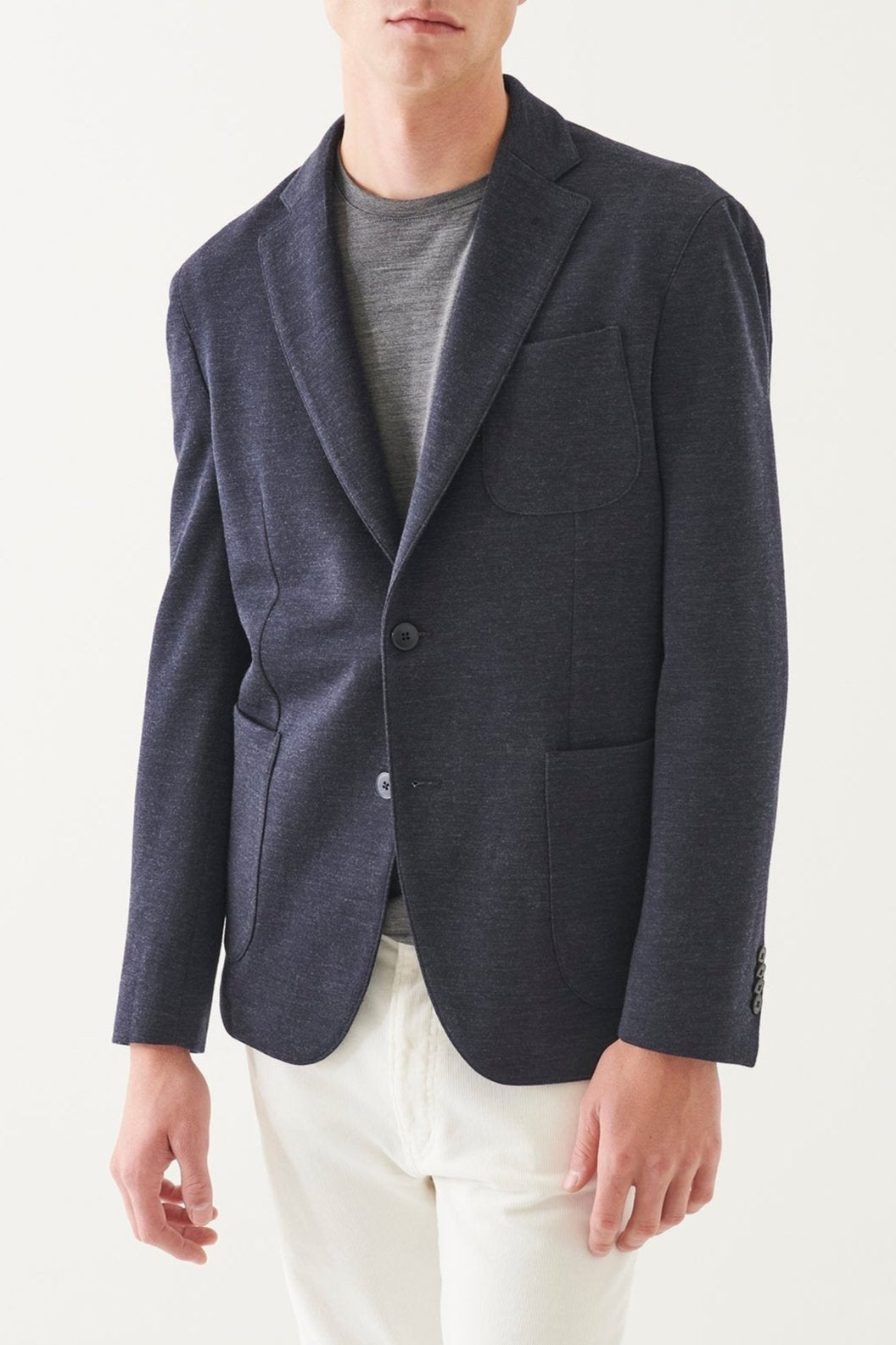 Patrick Assaraf Double Face Knit Blazer